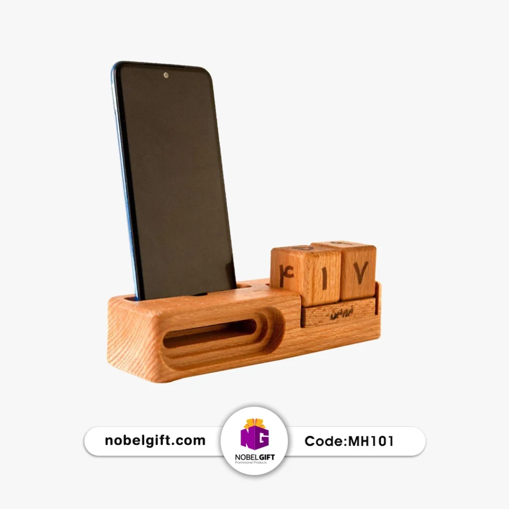 تقویم رومیزی ابدی چوبی 1405 کدMH101