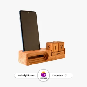 تقویم رومیزی ابدی چوبی 1405 کدMH101