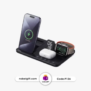 شارژ وایرلس چهار کاره تبلیغاتی کد P126