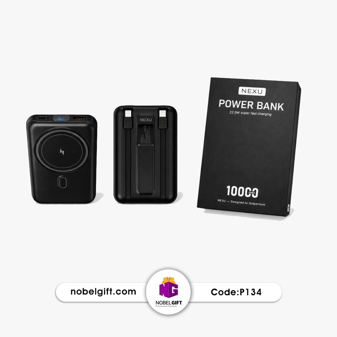 P134 پاوربانک فست شارژ وایرلس کد P134