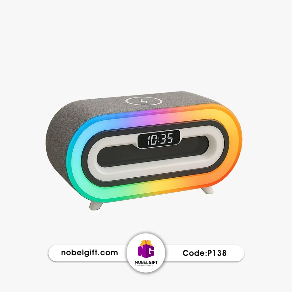 اسپیکر وایرلس ساعت دار کد P138