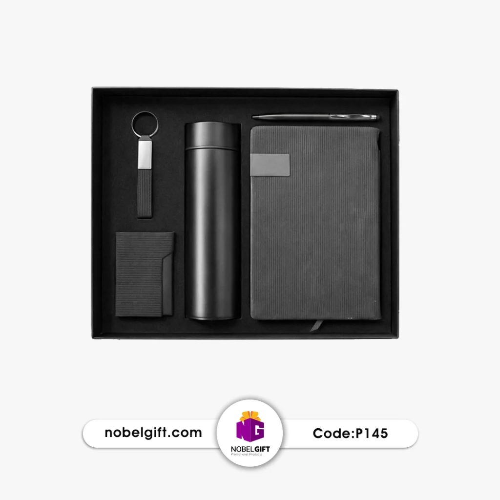 ست هدیه کاربردی همراه با سررسید تبلیغاتی کد P145