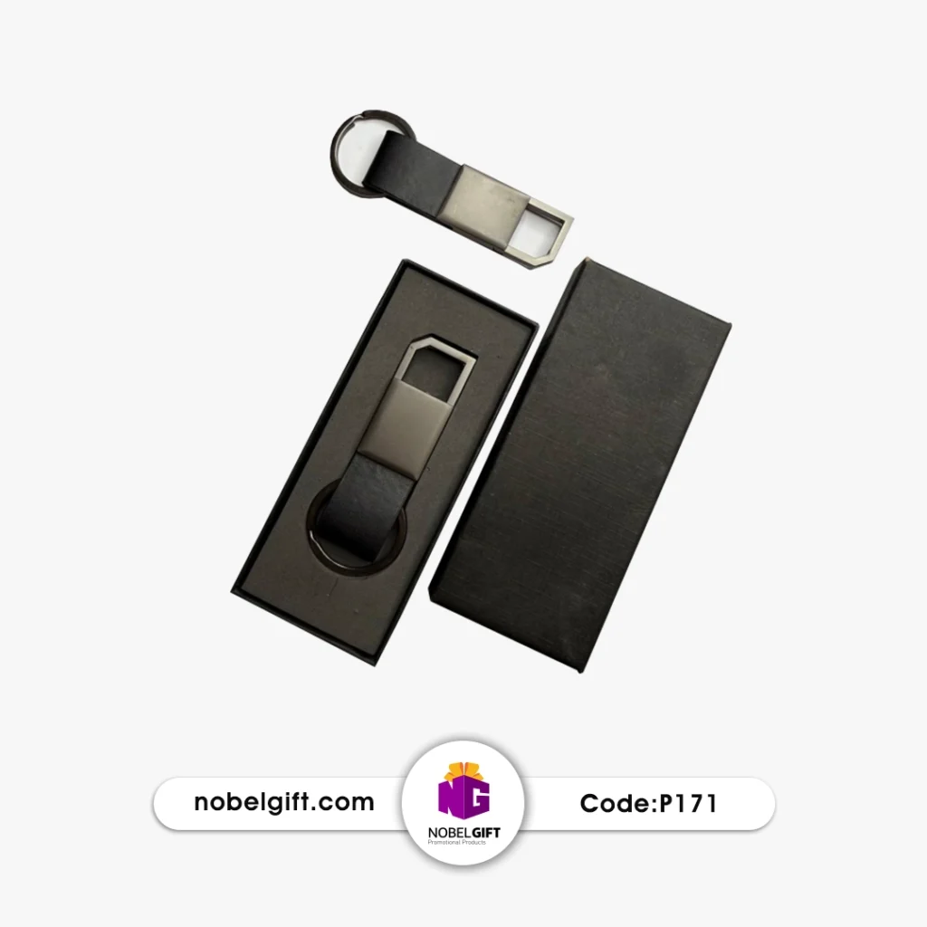 ست جاکلیدی چرم تبلیغاتی کد P171