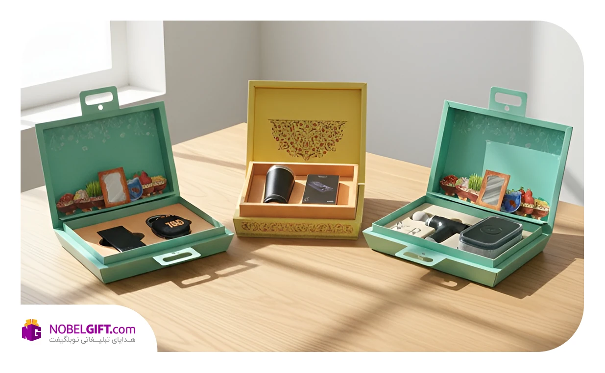 انتخاب بهترین سبک هدیه سازمانی نوروزی برای برند شما