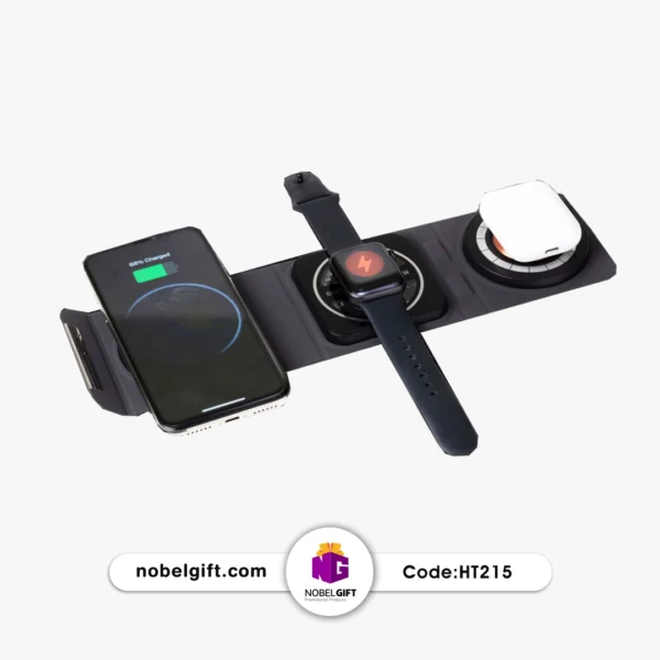 استند شارژ وایرلس مگ سیف کد HT215