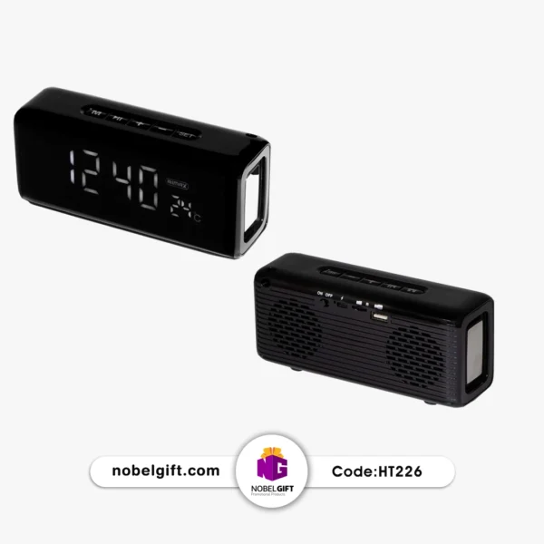 HT226 اسپیکر بلوتوثی ساعتدار RIMAX کد HT226