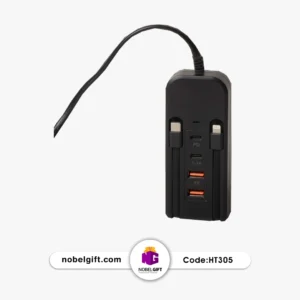شارژر و هاب شارژ چندکاره کد HT305
