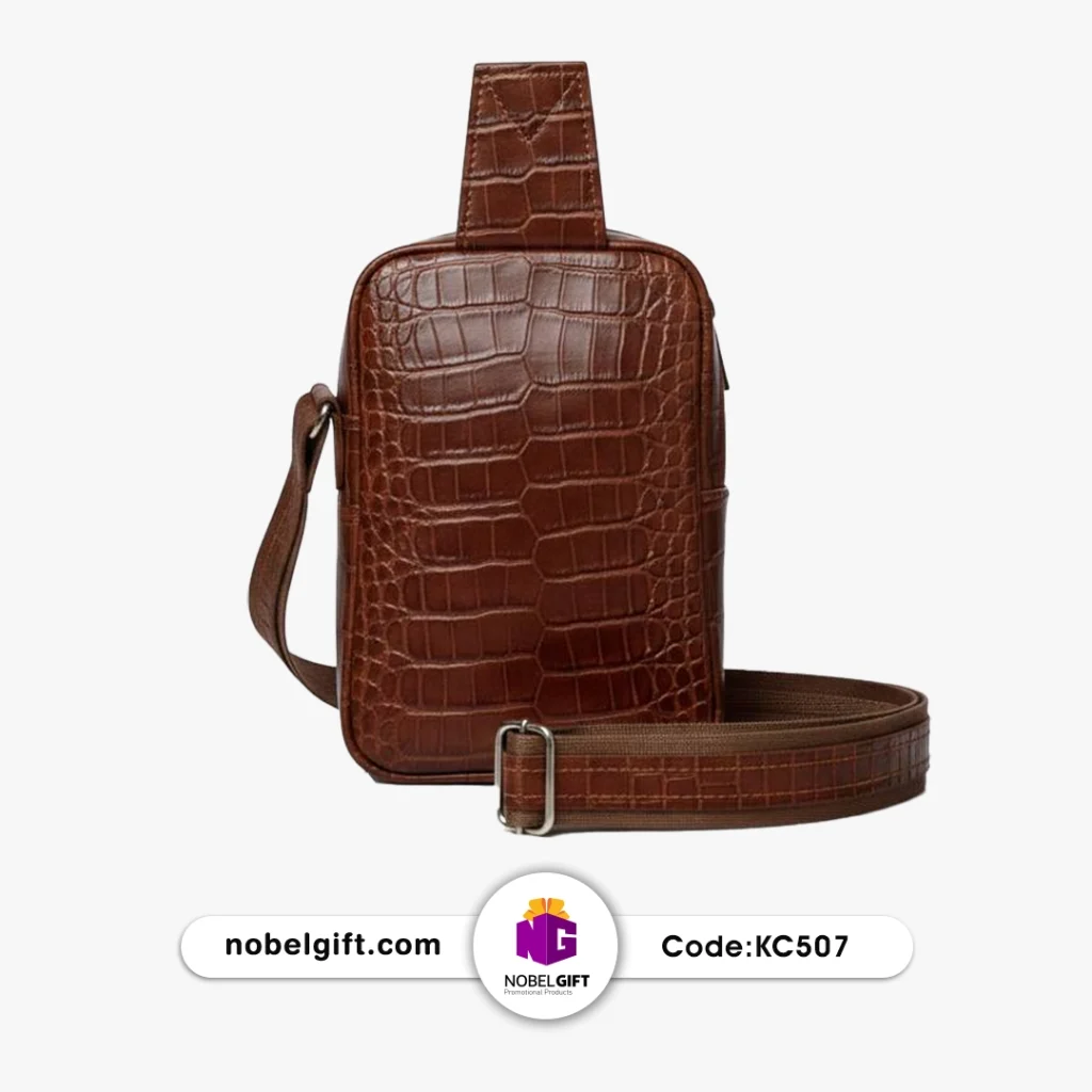 کیف بادی بگ چرم گاوی مردانه KC507