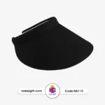 نقاب آفتابی تبلیغاتی مدل NA110 رنگ مشکی مناسب چاپ لوگو